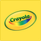 Crayola logo on a yellow background