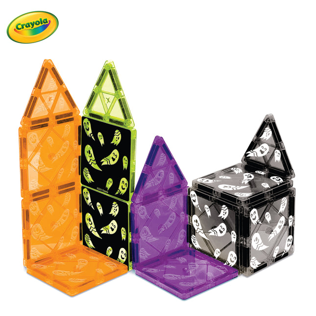Crayola Halloween Glow Magentic Tiles 14Pc
