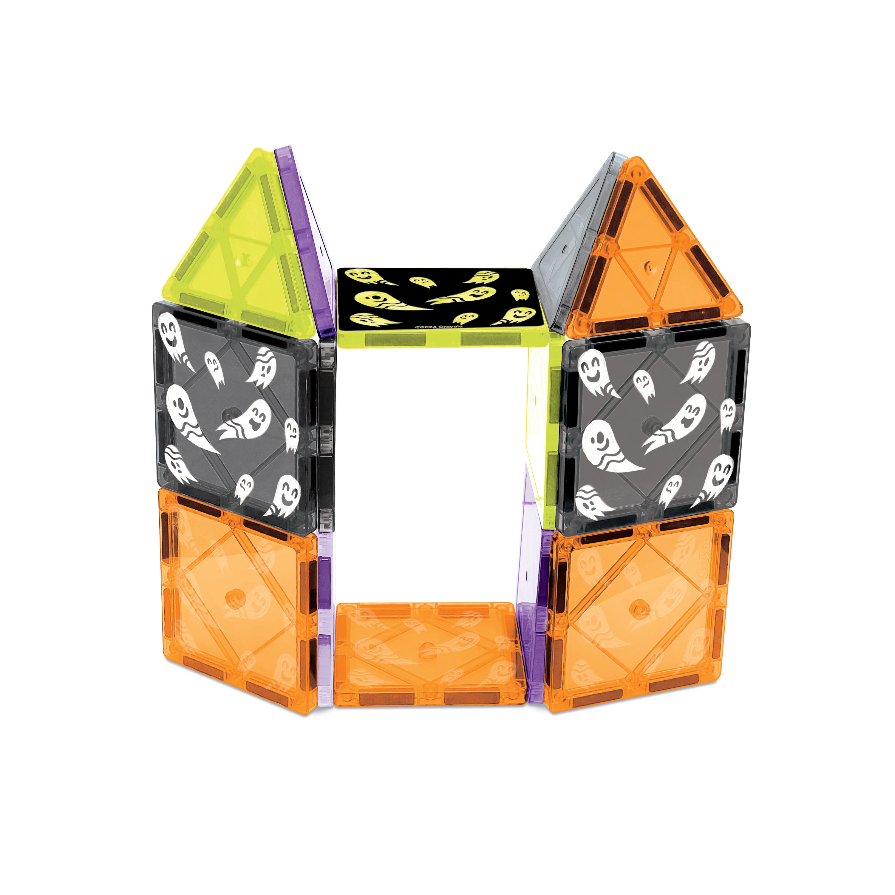 Crayola Halloween Glow Magentic Tiles 14Pc – CreateOn