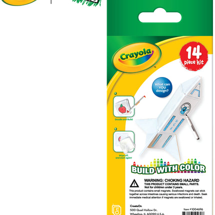 Crayola Doodle Magnetic Tiles 14-Piece Set