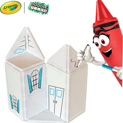 Crayola Doodle Magnetic Tiles 14-Piece Set