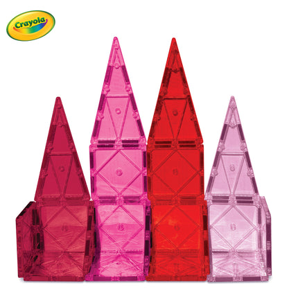 Crayola My Favorite Color-RED PIP Magnetic Tiles 24 pc