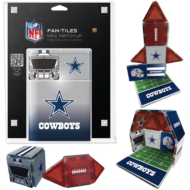 Dallas Cowboys  Mini Fan Tiles 17 Piece Set