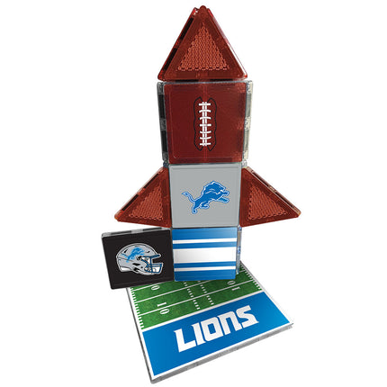 Detroit Lions Mini Fan Tiles 17 Piece Set