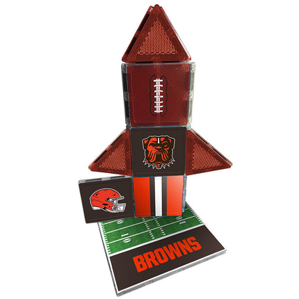 Cleveland Browns Mini Fan Tiles 17 Piece Set