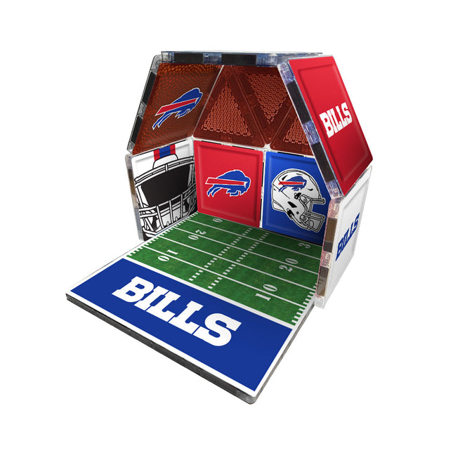 Buffalo Bills Mini Fan Tiles 17 Piece Set