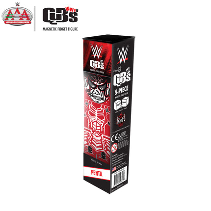 AAA  Penta - Red IC Champion Qubee Magnetic Fidget Figure