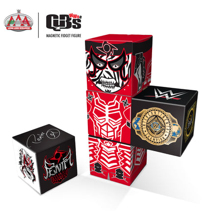 AAA  Penta - Red IC Champion Qubee Magnetic Fidget Figure