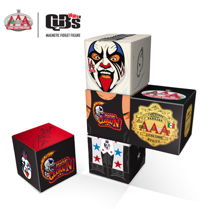 AAA  Psycho Clown Qubee Magnetic Fidegt Figure