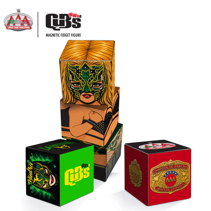 AAA  La Heidra Qubee Magnetic Fidget Figure