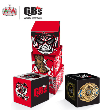 AAA  Penta - Red IC Champion Qubee Magnetic Fidget Figure