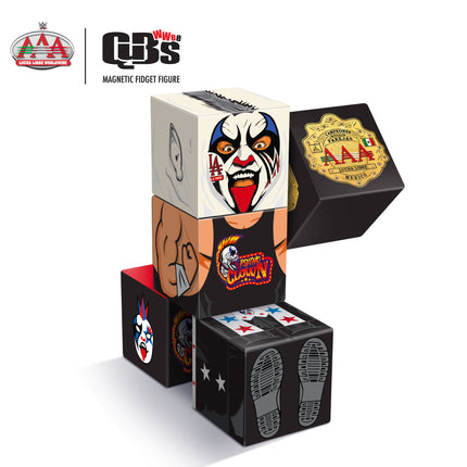 AAA  Psycho Clown Qubee Magnetic Fidegt Figure