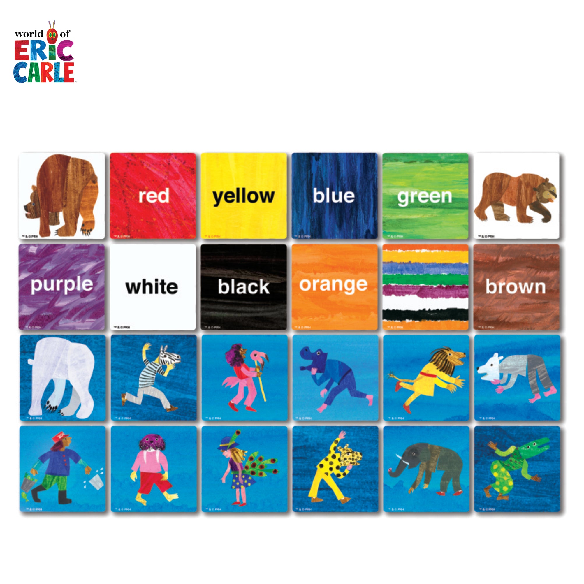 Eric Carle Brown Bear With Polar Bear Bonus Set 24 Piece – CreateOn