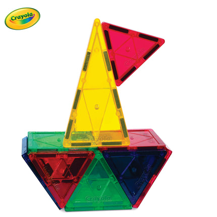Crayola Bold Magnetic Tiles 24-Piece Set