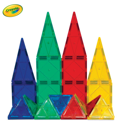 Crayola Bold Magnetic Tiles 24-Piece Set