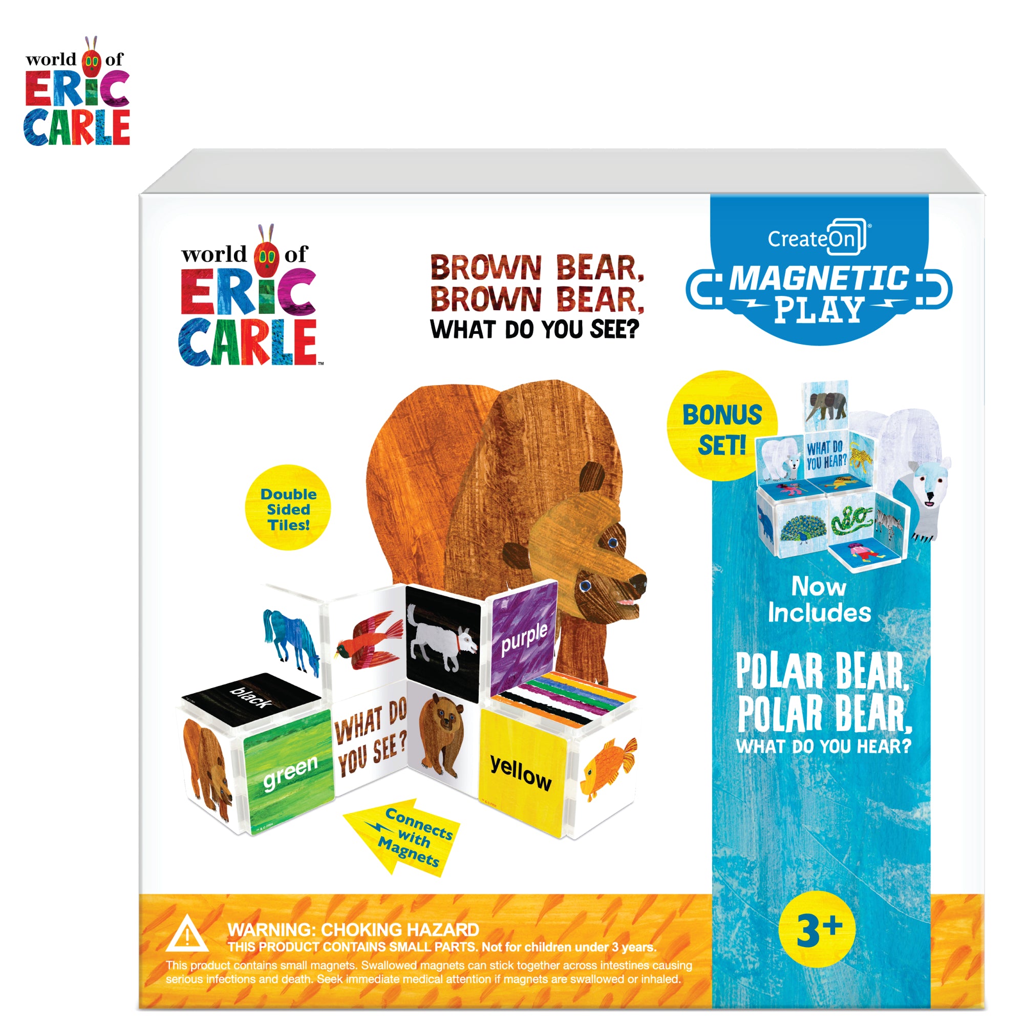 Eric Carle Brown Bear With Polar Bear Bonus Set 24 Piece – CreateOn