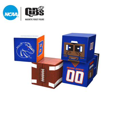 Boise State Broncos Magnetic Qubees Fidget Building Cubes Home Jersey