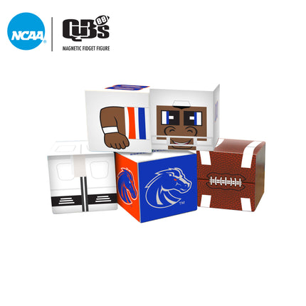 Boise State Broncos Magnetic QUBEES Fidget Building Cubes Away Jersey