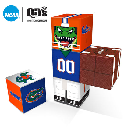 Florida Gators Magnetic Qubees Fidget Building Cubes Home Jersey