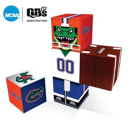 Florida Gators Magnetic Qubees Fidget Building Cubes Away Jersey