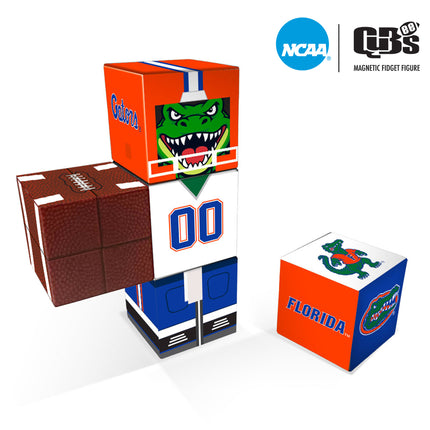 Florida Gators Magnetic Qubees Fidget Building Cubes Away Jersey