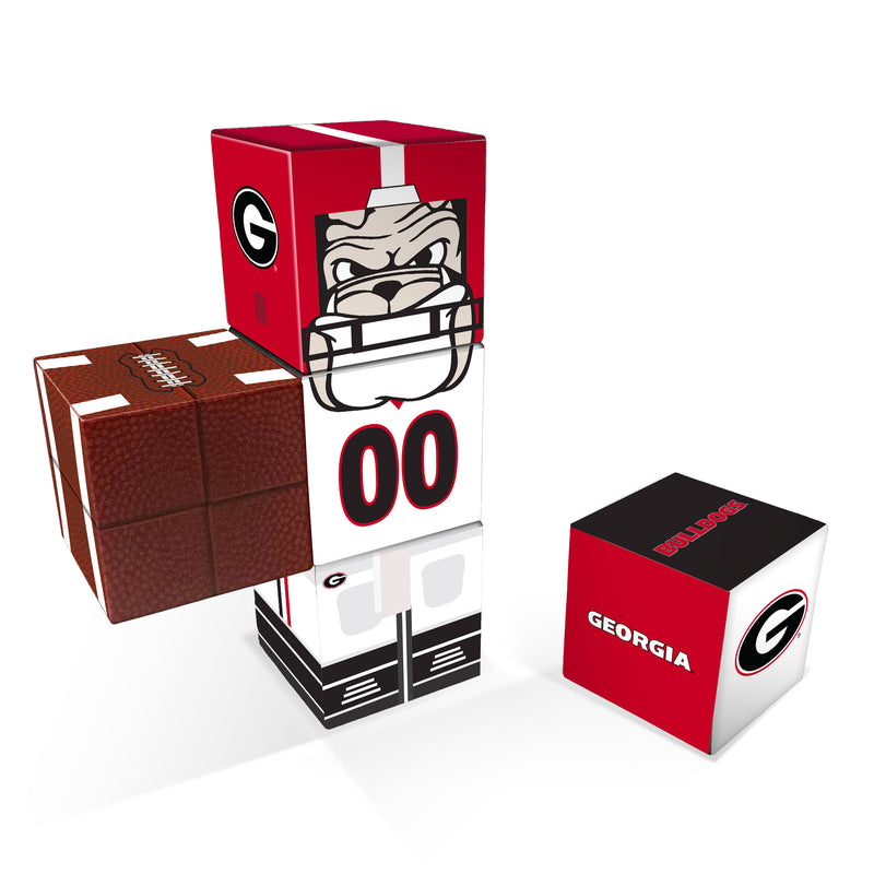 Collection of Georgia-themed packaging boxes on a white background