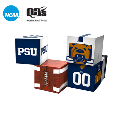 PENN STATE NITTANY LIONS Magnetic Qubees Fidget Building Cubes Home Jersey