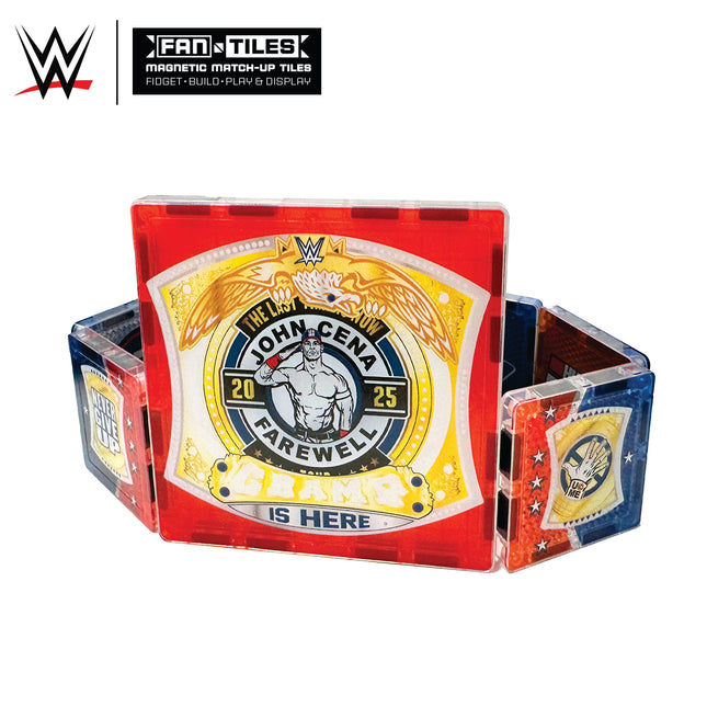 WWE John Cena The Last Time Is Now Fan Tiles