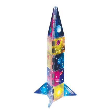 Crayola Cosmic Magnetic Tiles 40-Piece Building Set