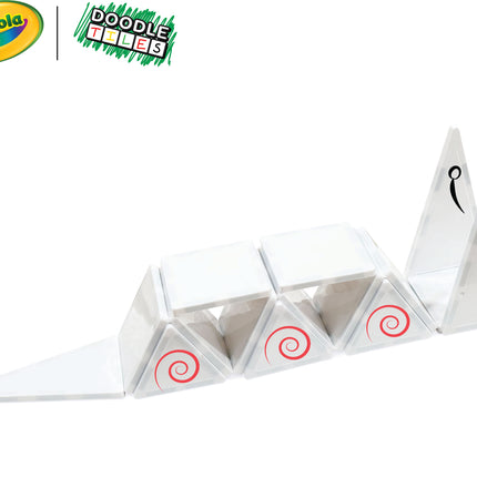 Crayola Doodle Pip Magnetic Tiles 24Pc