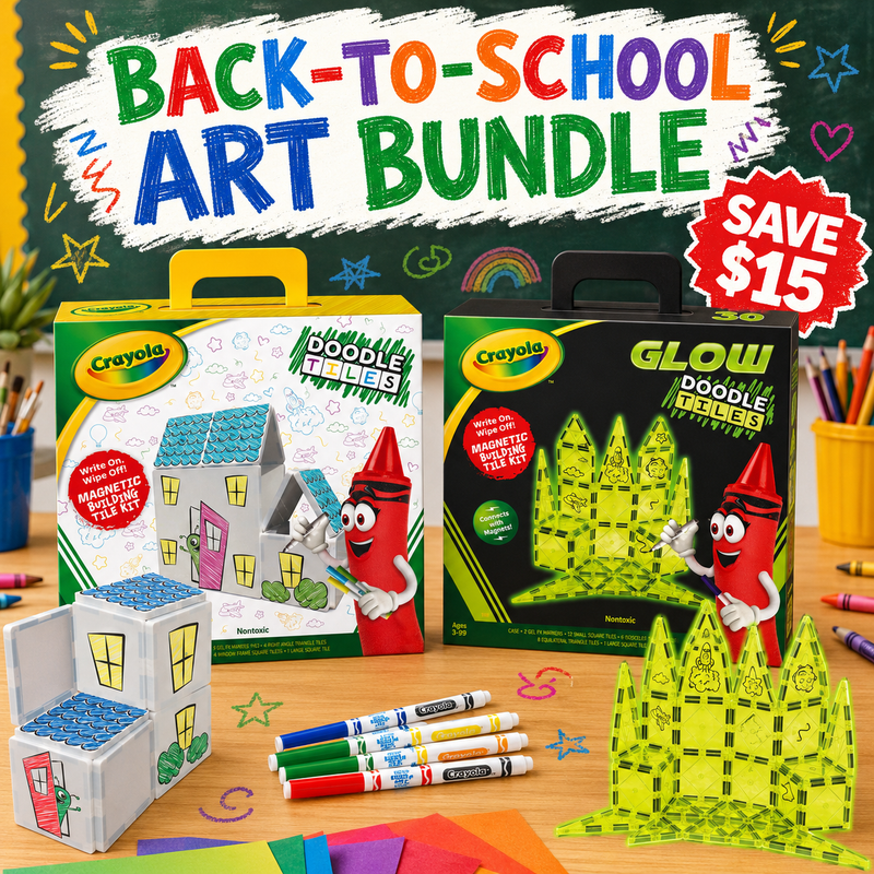 Crayola Back to School Doodle Bundle
