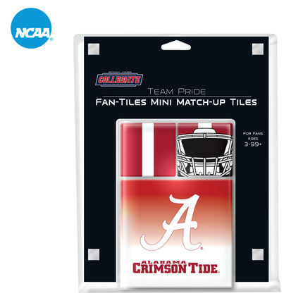 Alabama Crimson Tide 17 Piece Magnetic Fan-Tile Set