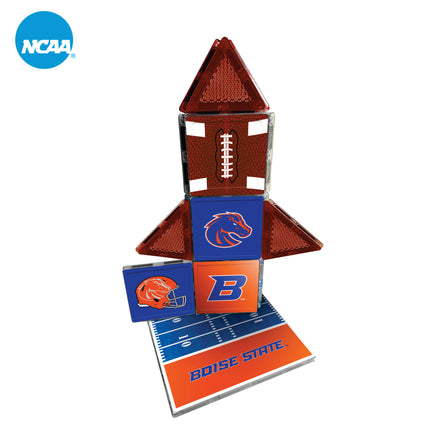 BOISE STATE BRONCOS 17 Piece Magnetic Fan-Tile Set