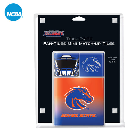 BOISE STATE BRONCOS 17 Piece Magnetic Fan-Tile Set