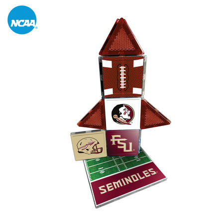 Florida State Seminoles 17 Piece Magnetic Fan-Tile Set