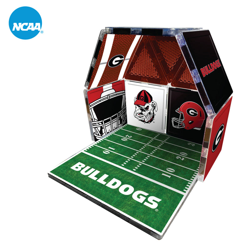 GEORGIA BULLDOGS 17 Piece Magnetic Fan-Tile Set