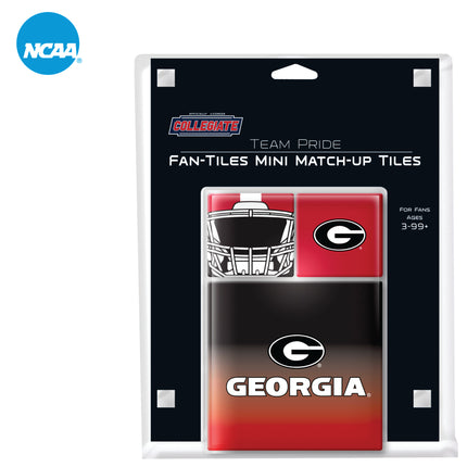 GEORGIA BULLDOGS 17 Piece Magnetic Fan-Tile Set