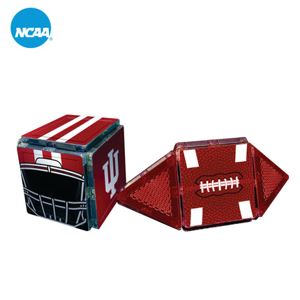 INDIANA HOOSIERS 17 Piece Magnetic Fan-Tile Set