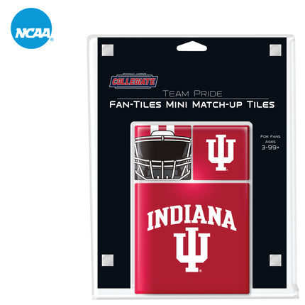 INDIANA HOOSIERS 17 Piece Magnetic Fan-Tile Set