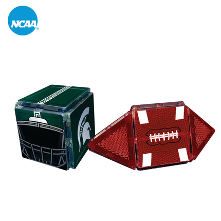 MICHIGAN STATE SPARTANS 17 Piece Magnetic Fan-Tile Set