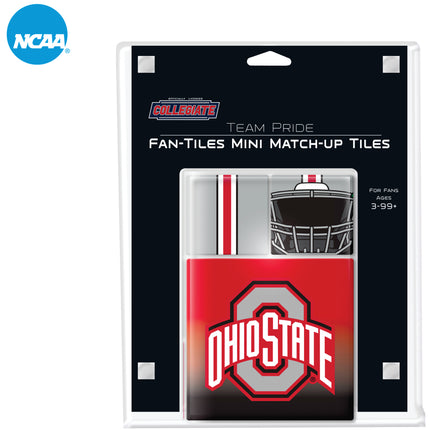 Ohio State Buckeyes 17 Piece Magnetic Fan-Tile Set