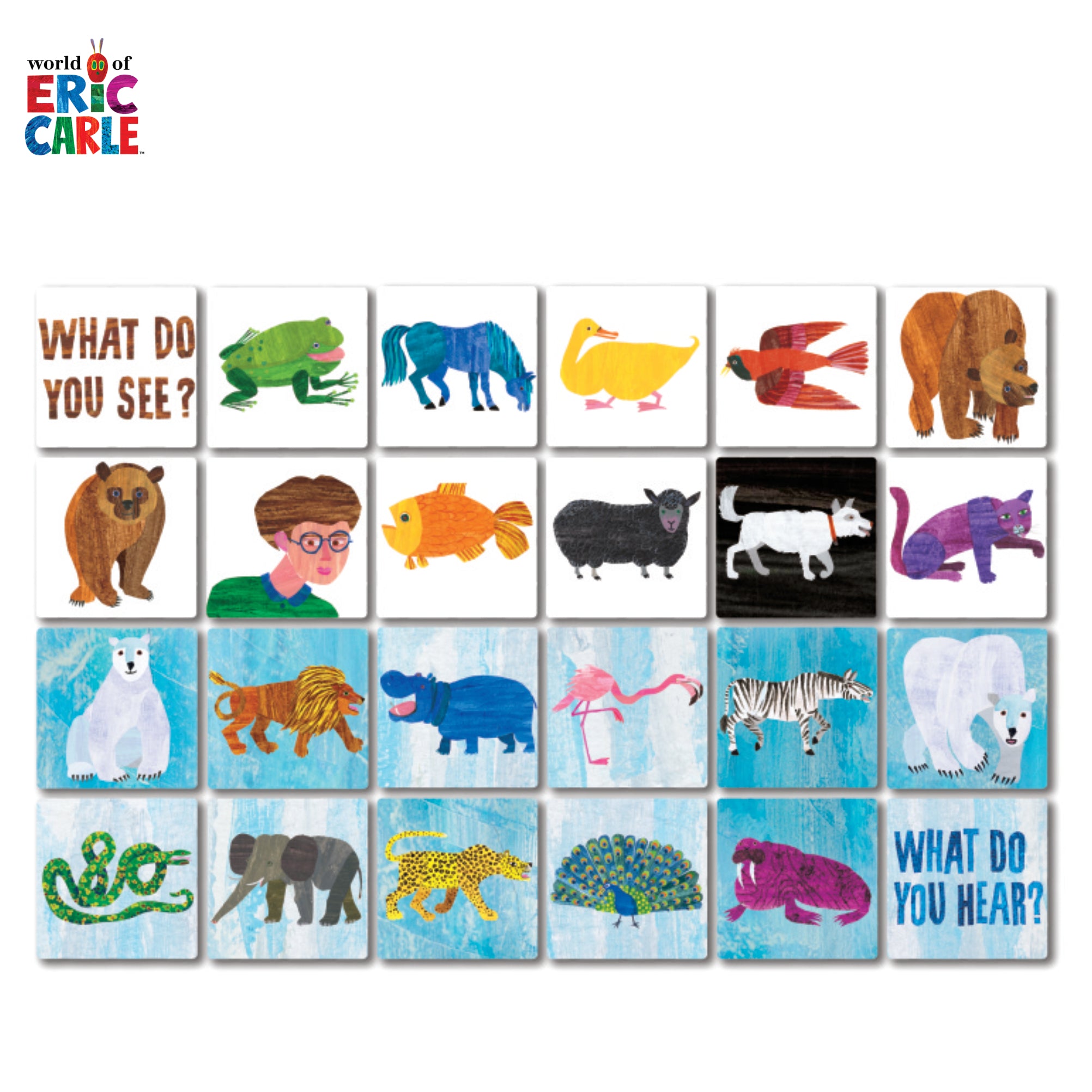 Eric Carle Brown Bear With Polar Bear Bonus Set 24 Piece – CreateOn