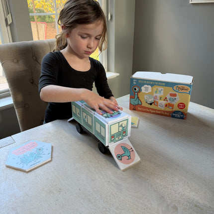 Mo Willems - Don't Let The Pigeon Build The Bus Magnetic Tiles