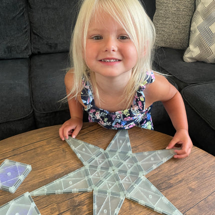 Createon Crayola Glow Doodle Magentic Tiles 30-Piece Set