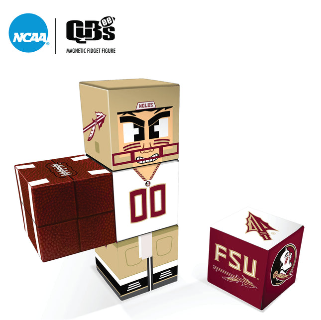 Florida State Seminoles Magnetic Qubees Fidget Building Cubes Away Jersey
