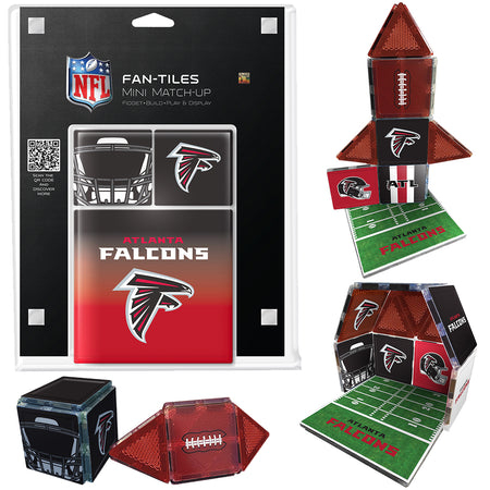 Atlanta Falcons NFL Fan-Tiles mini match-up set with packaging
