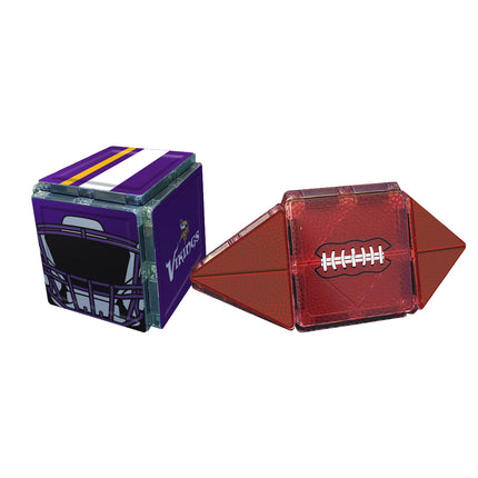 Minnesota Vikings Mini Fan Tiles 17 Piece Set