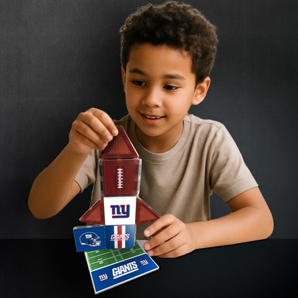 New York Giants Mini Fan Tiles 17 Piece Set