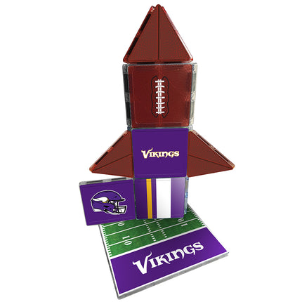 Minnesota Vikings Mini Fan Tiles 17 Piece Set