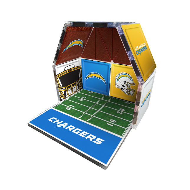 Los Angeles Chargers Mini Fan Tiles 17 Piece Set